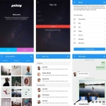 html5响应式的博客手机登录app界面模板_游侠源码网