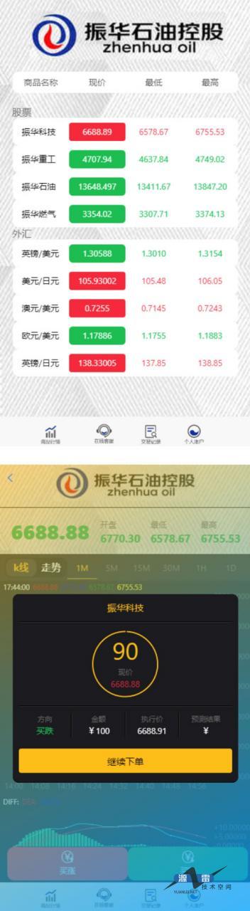 8月新版微盘系统正常K线全开源无加密[带有安装说明]_