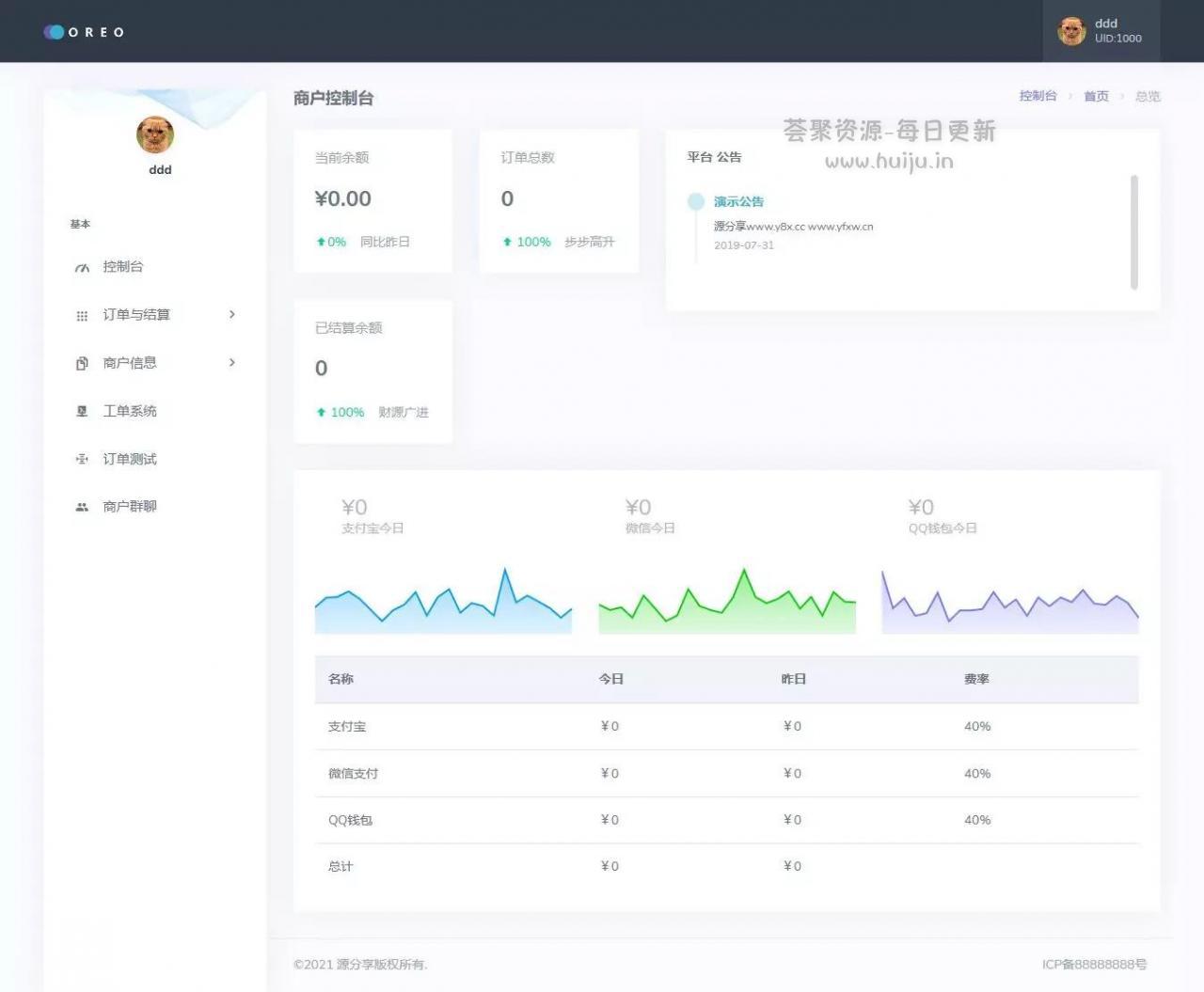 2021最新易支付修复版源码/支持微信支付宝官方接口和码支付网信钱包等/个人也能用的易支付商户系统插图(1) 2021最新易支付修复版源码/支持微信支付宝官方接口和码支付网信钱包等/个人也能用的易支付商户系统