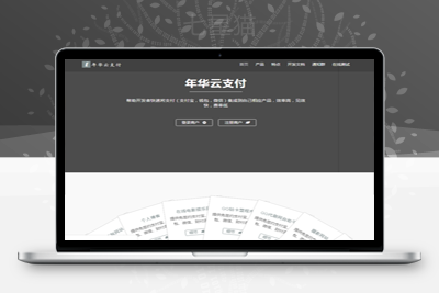 【年华云支付源码】最新修复版+可对接官方支付+易支付+码支付+附彩虹模板网站源码+支持单独设置费率