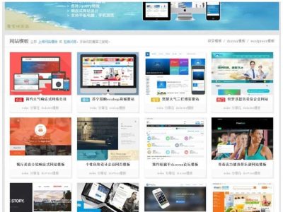 Discuz魔客吧模板素材资源站