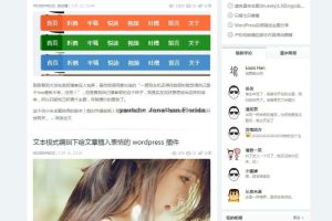 WordPress博客主题:小米MIUI主题
