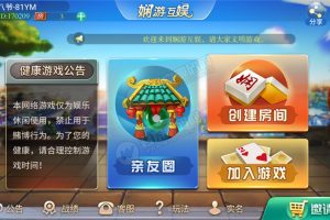 最新更新娴游互娱地方玩法麻将三张捉麻子房卡棋牌俱乐部亲友圈+完整数据+完整双端