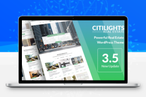 CitiLights–房产中介租赁网站模板WordPress主题–3.5.8
