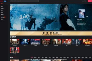 苹果CMS仿西瓜视频大气响应式视频模板源码——乔纳森分享战网源码