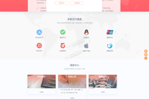 首发知宇发卡系统510橙色模版+手机端模版+商户模版