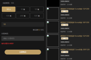 KRC跨境商城系统拍卖系统竞拍系统高端商城虚拟币支付源码