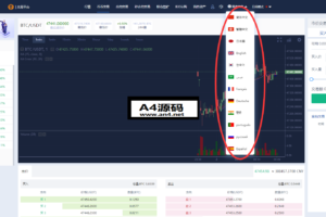 【虎年福利】多语言交易所/12国语言/秒合约/申购/锁仓/K线完整/脚本最全/带教程/日夜模式