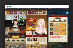Q100卡牌手游忍者百分百+视频教程|Linux手工服务端+GM后台+安卓苹果