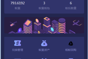 最新疯狂蚂蚁挖矿区块链模式资金盘源码带完整教程