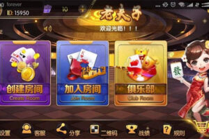 新天地老夫子棋牌游戏组件，房卡金币双模式+俱乐部+游戏控制