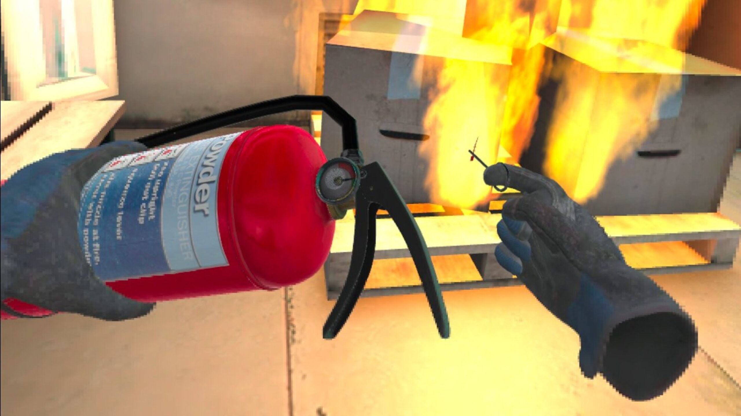 Oculus Quest 游戏《Fire Extinguisher Training》灭火器培训 Oculus Quest 游戏《Fire Extinguisher Training》灭火器培训