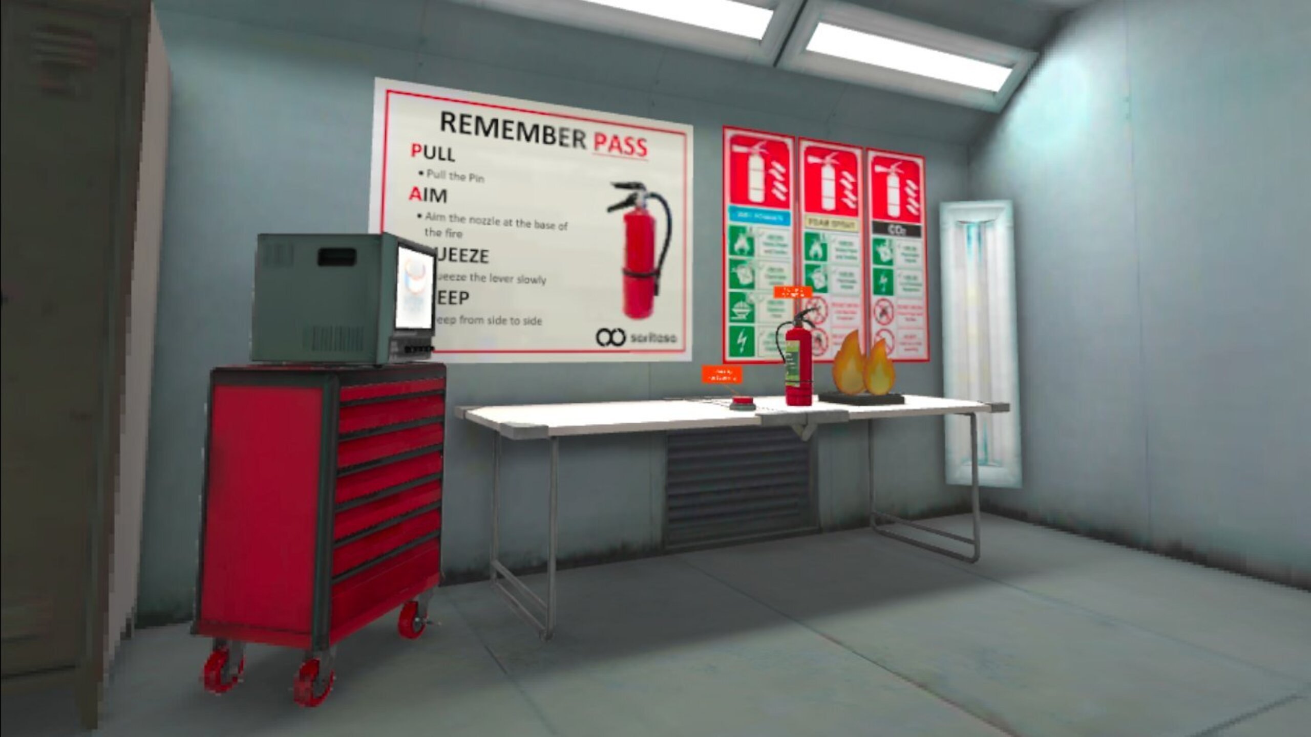 Oculus Quest 游戏《Fire Extinguisher Training》灭火器培训 Oculus Quest 游戏《Fire Extinguisher Training》灭火器培训