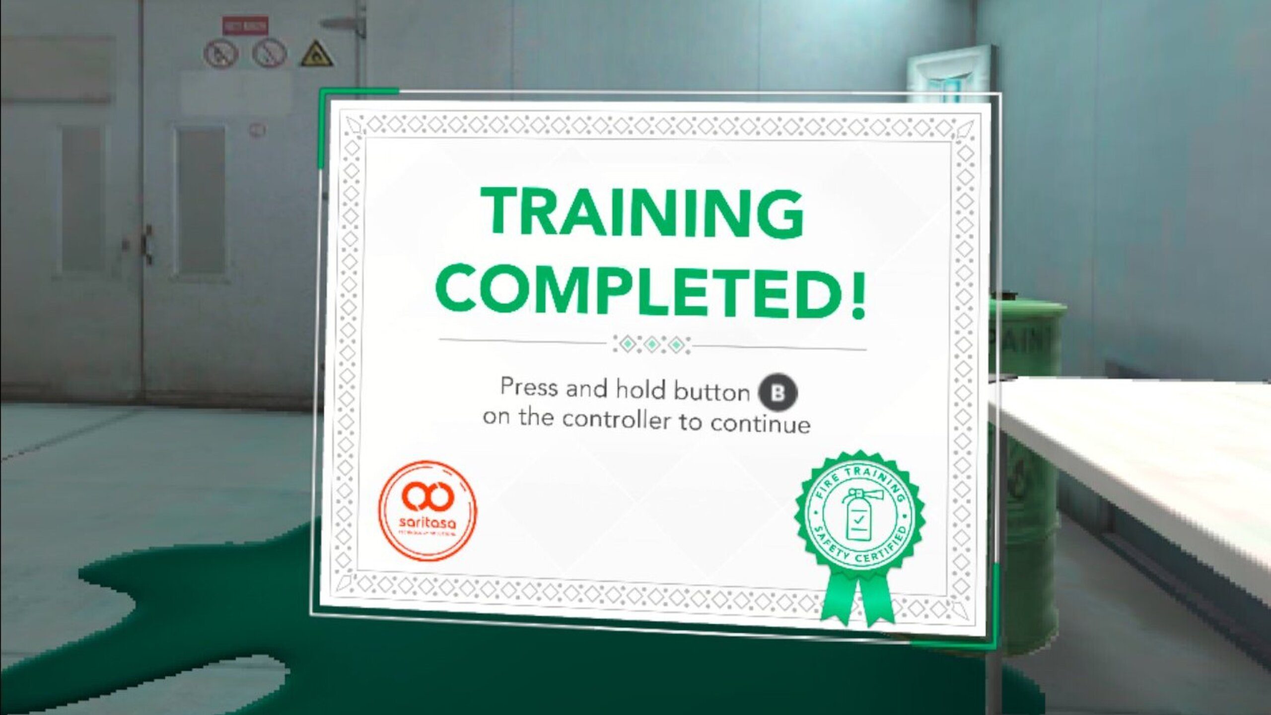 Oculus Quest 游戏《Fire Extinguisher Training》灭火器培训 Oculus Quest 游戏《Fire Extinguisher Training》灭火器培训