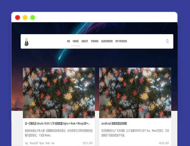 A1920Clien瀑布流文章主题模板WordPress主题模板全站pjax