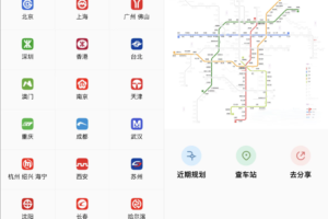 地铁路线图云开发小程序源码