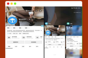 A2094仿一下某音个人中心UI开源版iApp源码高仿某Q音个人中心简直不要太完美