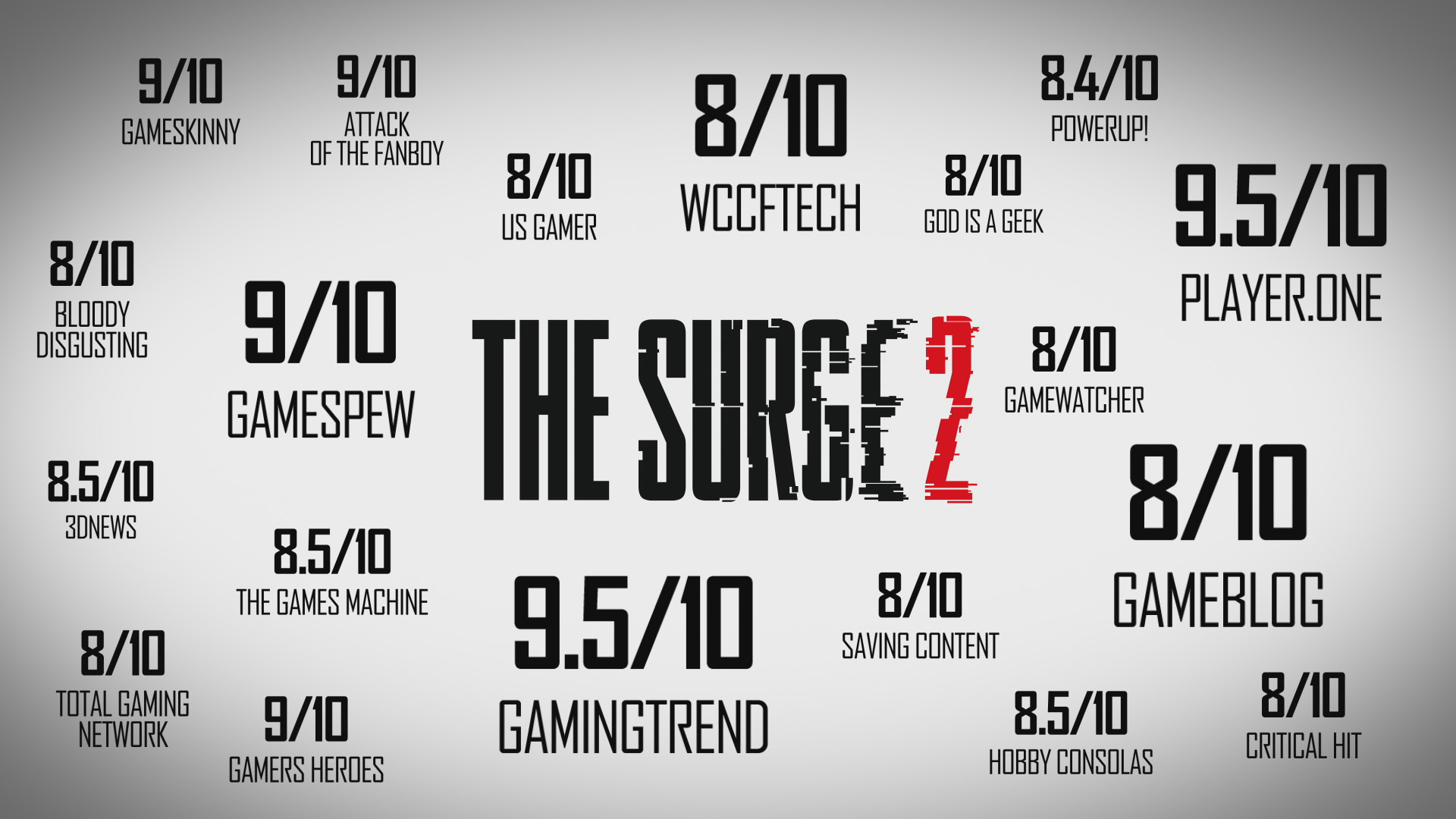 迸发2/机甲狂潮2/巨浪2/The Surge 2 迸发2/机甲狂潮2/巨浪2/The Surge 2
