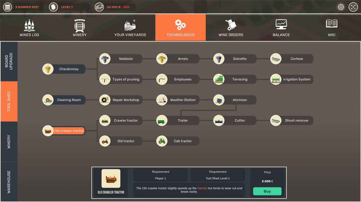 酿造物语/百日:酿酒模拟器/Hundred Days – Winemaking Simulator 酿造物语/百日:酿酒模拟器/Hundred Days – Winemaking Simulator