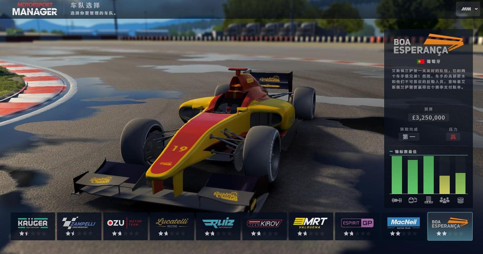 赛车经理/Motorsport Manager 赛车经理/Motorsport Manager