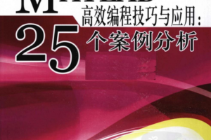 MATLAB高效编程技巧与应用：25个案例分析PDF_人工智能教程