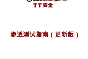 渗透测试指南（更新版）中文PDF_黑客教程