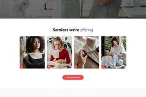 html5私人西服服装订制响应式网页模板
