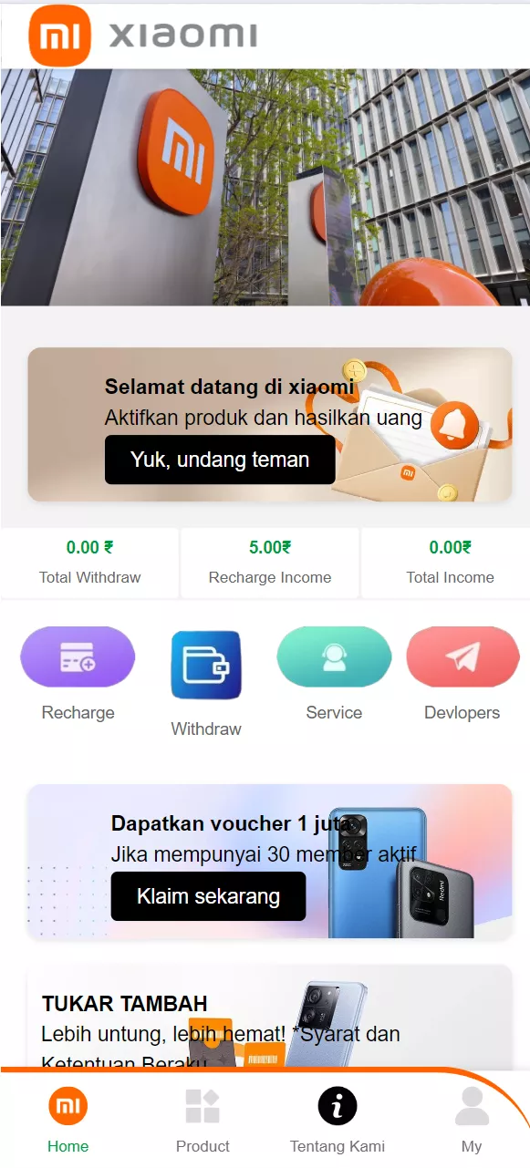 【海外印度xiaomi理财】投资系统源码